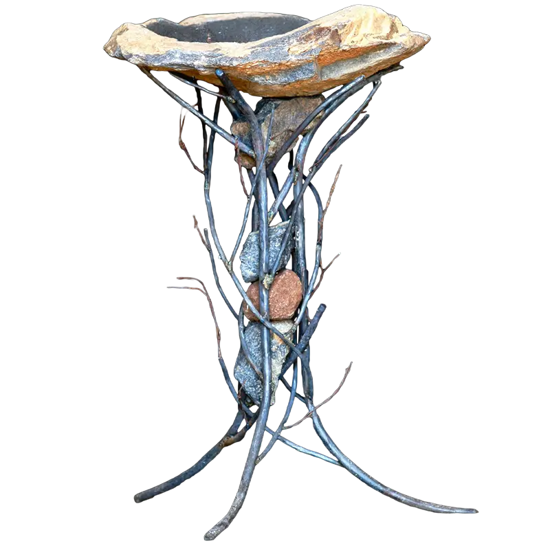 Stone Bird Bath